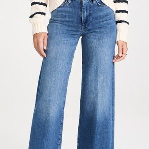 FRAME Le Palazzo Slim Raw Hem After